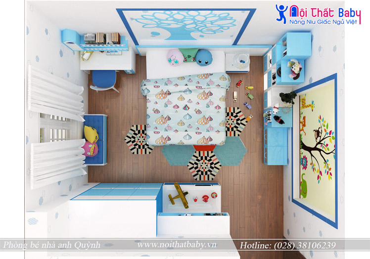 phòng ngủ trẻ em đẹp