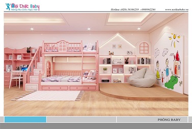 Thiết kế phòng ngủ trẻ em