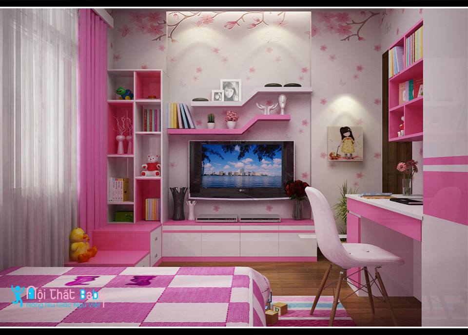 Phòng ngủ cho bé gái màu hồng phấn: Với những phụ huynh có con gái, việc thiết kế một phòng ngủ mộng mơ với màu hồng phấn là điều không khó. Tuy nhiên, để tìm được tính mới lạ cho chiếc giường ngủ của bé gái, chắc chắn bạn đang tìm kiếm ý tưởng. Hãy xem qua hình ảnh liên quan đến phòng ngủ cho bé gái màu hồng phấn để được trải nghiệm các thiết kế đẹp và đáng yêu cho bé yêu của bạn.