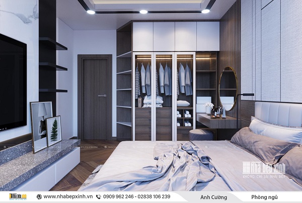 Phòng ngủ sang trọng Quận Tân Phú: Với kiến trúc tuyệt đẹp và nội thất đẳng cấp, phòng ngủ sang trọng tại Quận Tân Phú là điểm đến lý tưởng cho những ai muốn tìm kiếm sự thoải mái tối đa. Với đầy đủ các tiện nghi hiện đại, người dùng yên tâm tận hưởng một giấc ngủ ngon.
