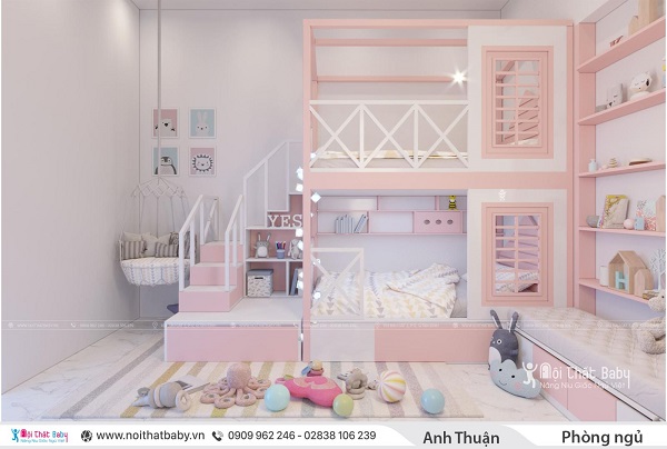 Gói gọn trong nhiều tính năng tiện ích và thiết kế đẹp mắt, giường tầng trẻ em đẹp 2024 sẽ mang lại cho các bé cảm giác thoải mái và an toàn nhất. Đặc biệt, giường tầng trẻ em còn giúp tối ưu hóa không gian phòng ngủ nhỏ bé trong những căn hộ hiện đại.