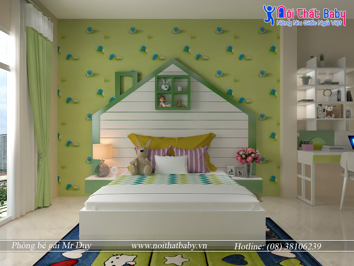 Giường ngủ cho bé BBGN048 với thiết kế tinh tế, chất liệu cao cấp, màu sắc sinh động sẽ là sự lựa chọn hoàn hảo cho các bậc phụ huynh. Với giường ngủ cho bé BBGN048, bé yêu của bạn sẽ có cảm giác thoải mái, an toàn và được yêu thương hơn trong phòng ngủ của mình.