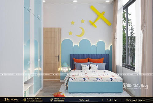 Phòng ngủ bé trai hiện đại tại Hòa Thành - Tây Ninh