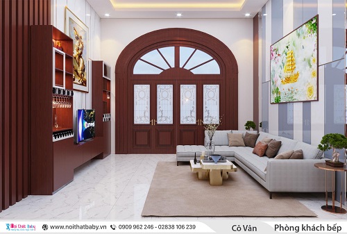 Thiết kế nội thất căn hộ cho nhà đẹp theo phong cách hiện đại