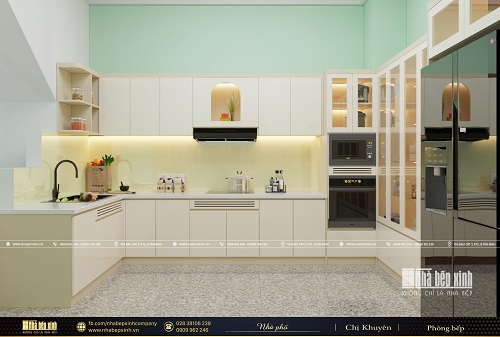 Thiết kế tủ bếp đẹp tại Quận Tân Bình